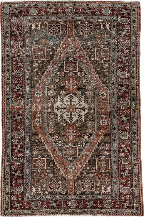 Vintage Malayer Area Rug (4' x 6')